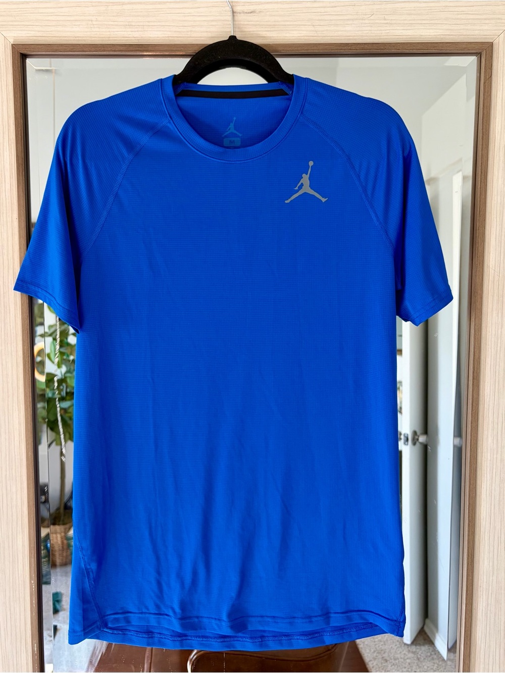 Nike Men's Jordan Dri Fit Training Jumpman Shirt size Small Royal Blue Classic